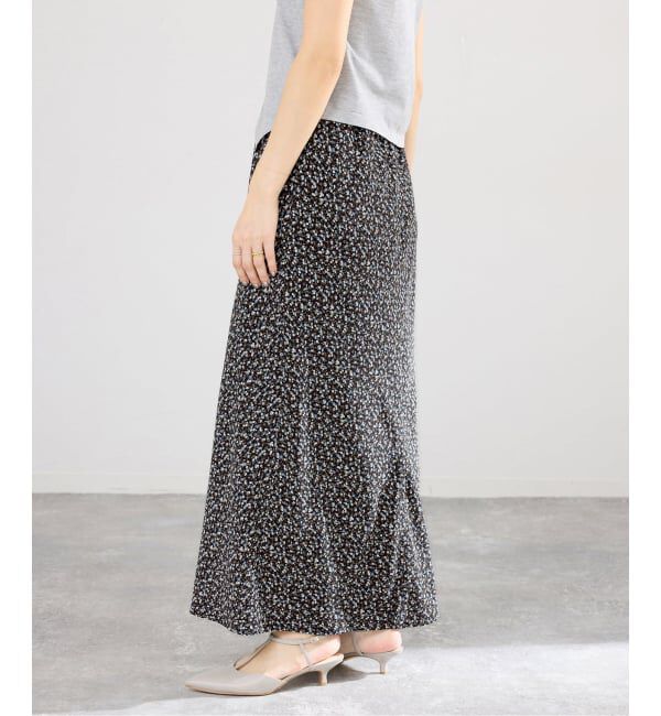 IENA「《セットアップ対応/予約》ソフトヴィンテージフラワースカート」|スカート|