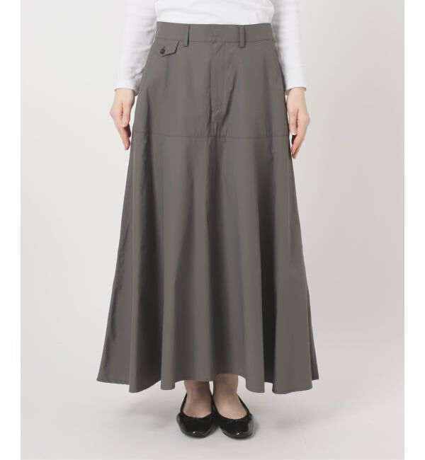 IENA「《予約/洗濯機洗い可》チノライクスカート」|スカート|