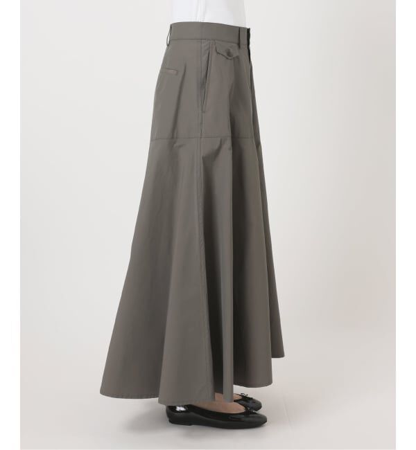 IENA「《予約/洗濯機洗い可》チノライクスカート」|スカート|