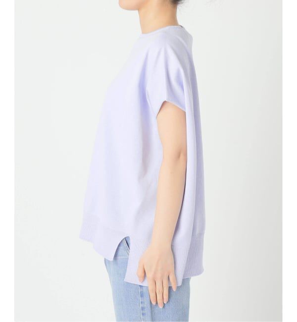 IENA「《WEB限定/追加7予約》 コットンストレッチ NEOワイドクループルオーバー」|ニット・セーター|