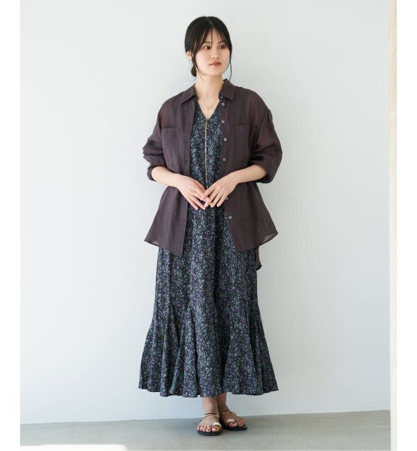 IENA「《セットアップ対応/予約》ラミーレギュラーカラーシャツ」|シャツ・ブラウス|