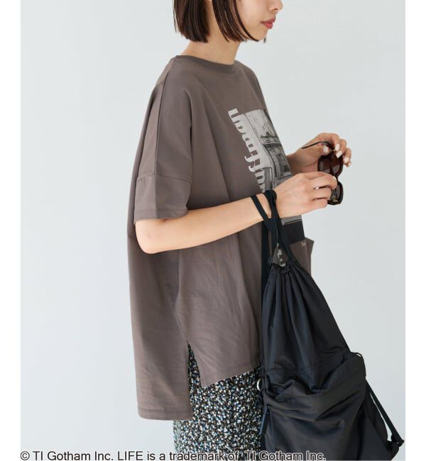 IENA「《予約》LIFE PICTURE COLLECTION　PHOTO Tシャツ」|Tシャツ・カットソー|