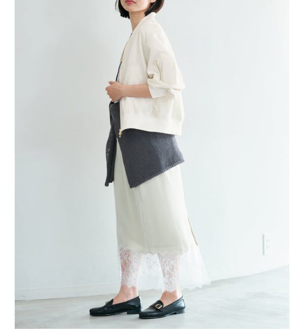 IENA「《WEB限定/追加予約》ウォッシャブル ライトエアリーMA-1」|ブルゾン・スタジャン|