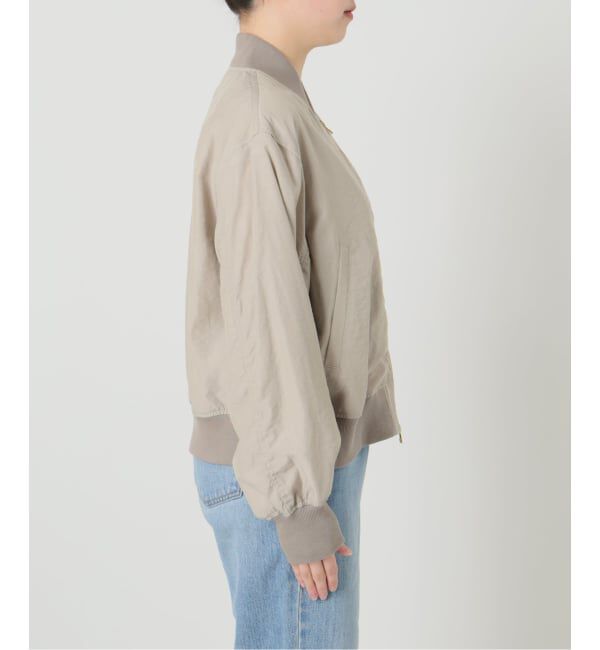 IENA「《WEB限定/追加予約》ウォッシャブル ライトエアリーMA-1」|ブルゾン・スタジャン|