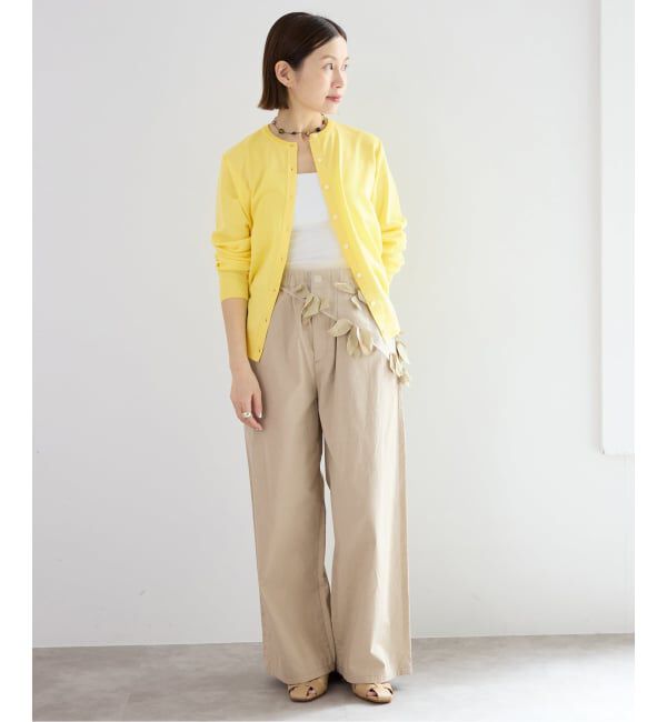 IENA「《予約》セーターマシーンカーディガン」|カーディガン|