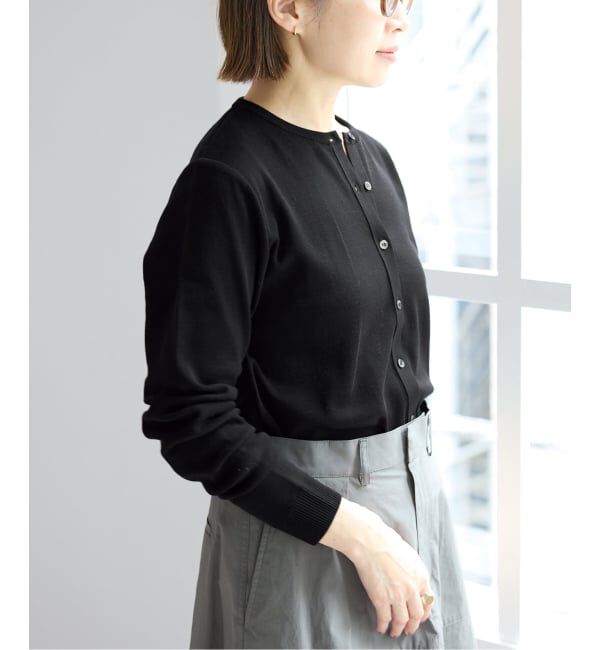 IENA「《予約》セーターマシーンカーディガン」|カーディガン|