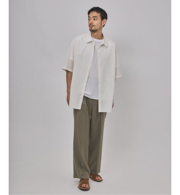 EDIFICE「ETS.MATERIAUX(マテリオ) フレンチワーク ショートスリーブシャツ」|シャツ・ブラウス|