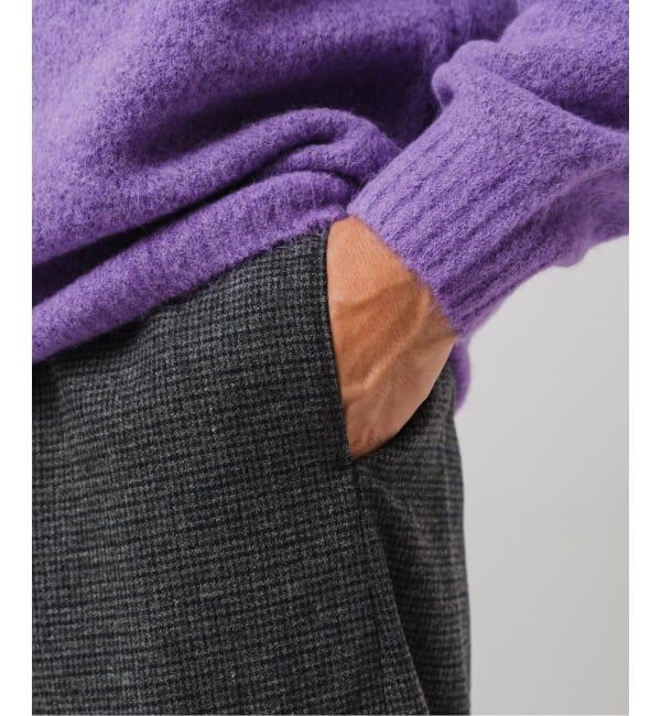 EDIFICE「&rdquo;RE:NEWOOL&rdquo;3D フィット パンツ」|スラックス|