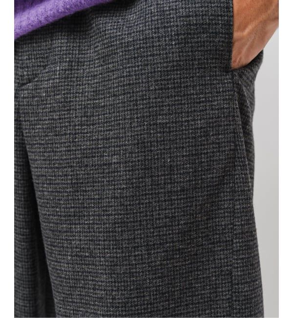 EDIFICE「&rdquo;RE:NEWOOL&rdquo;3D フィット パンツ」|スラックス|