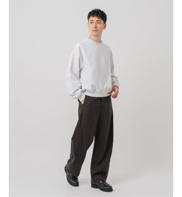 EDIFICE「&rdquo;RE:NEWOOL&rdquo;3D フィット パンツ」|スラックス|