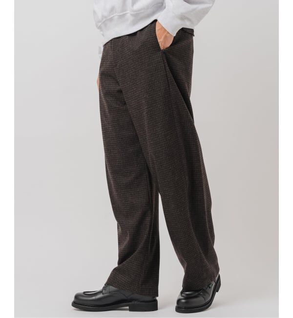 EDIFICE「&rdquo;RE:NEWOOL&rdquo;3D フィット パンツ」|スラックス|