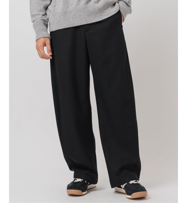 EDIFICE「&rdquo;RE:NEWOOL&rdquo;3D フィット パンツ」|スラックス|