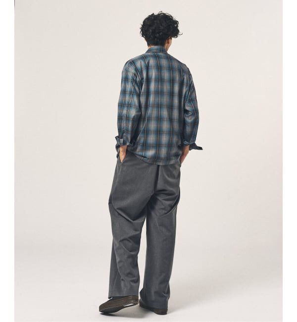 417 EDIFICE「TRツイル ワイドイージーパンツ　」|スラックス|