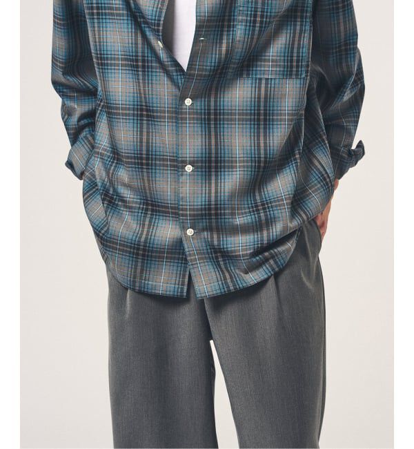 417 EDIFICE「TRツイル ワイドイージーパンツ　」|スラックス|