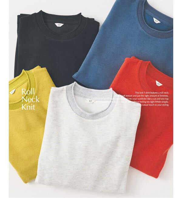 417 EDIFICE「ロールネック ニットクルー」|Tシャツ・カットソー|