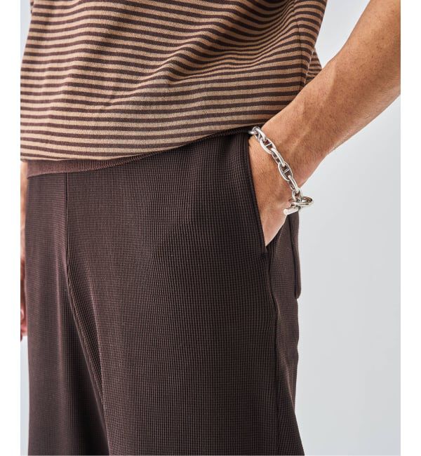 EDIFICE「Kanemasa (カネマサ フィル) 別注18ゲージ ガーメントダイ ワッフル パンツ」|その他|