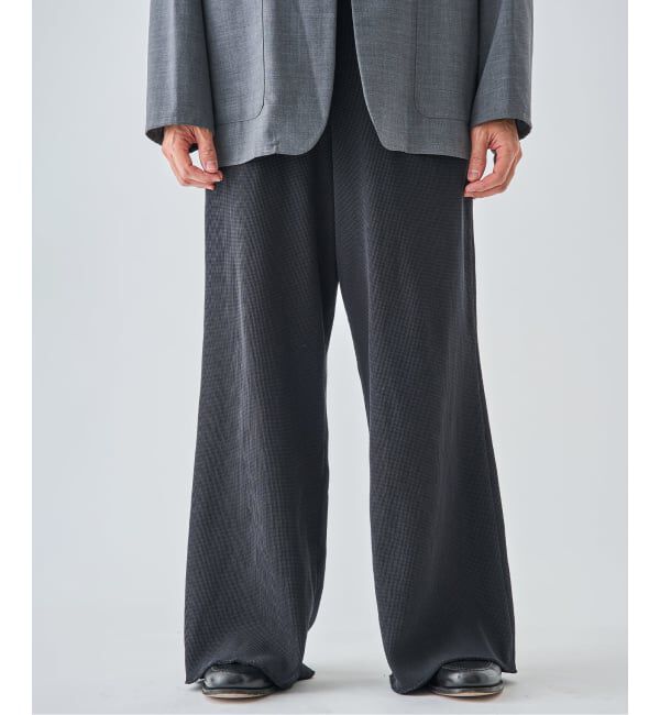 EDIFICE「Kanemasa (カネマサ フィル) 別注18ゲージ ガーメントダイ ワッフル パンツ」|その他|