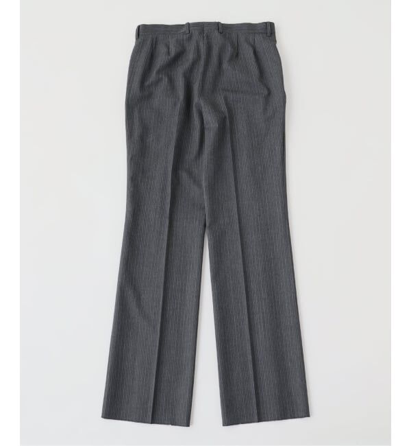 EDIFICE「HUSBANDS（ハズバンズ） FLARED TROUSERS IN WOOL」|スラックス|