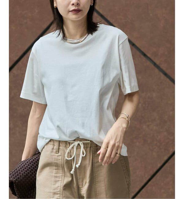 JOURNAL STANDARD「《追加4》汗ジミ防止ナノシアハーフスリーブT」|Tシャツ・カットソー|