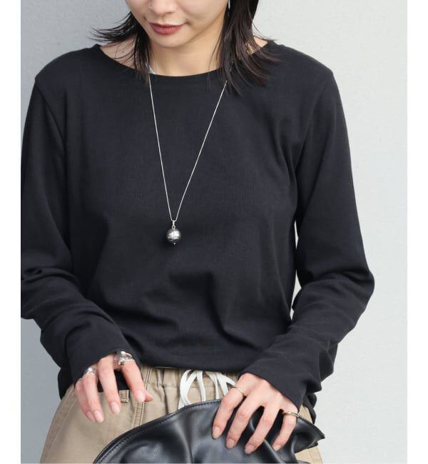 JOURNAL STANDARD「《追加3》ベアテレココンパクトプルオーバー」|Tシャツ・カットソー|ブラック