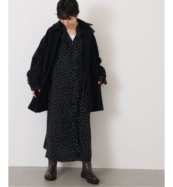 journal standard luxe「Cu/Rローン フリルパフワンピース」|ワンピース|