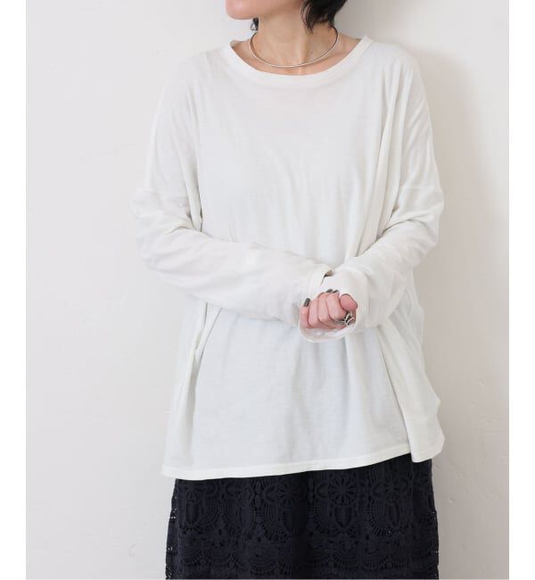 journal standard luxe「ジャージ プル」|Tシャツ・カットソー|ホワイト