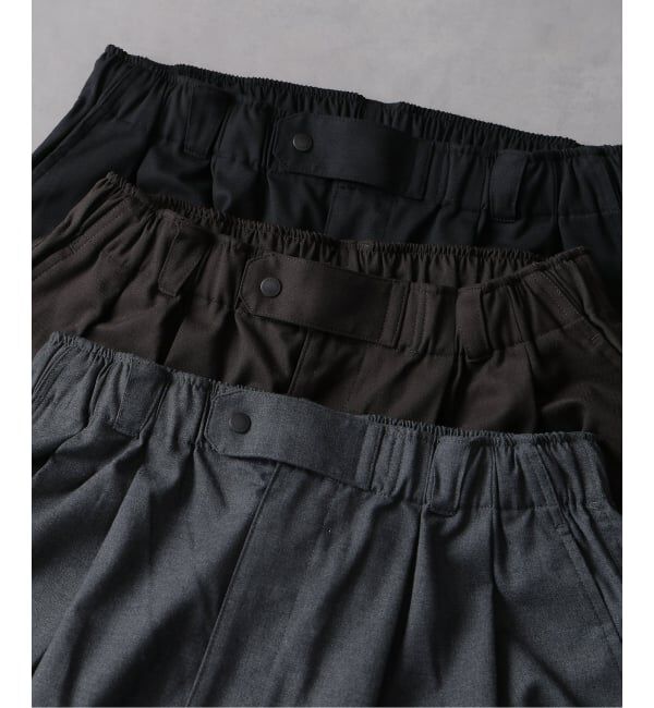 J.S.Homestead「J.S.Homestead / T/R ギャバジン エアー クルー パンツ」|スラックス|