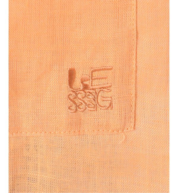 journal standard L'essage「ヨーロピアンフラックス刺しゅうショートシャツ」|シャツ・ブラウス|