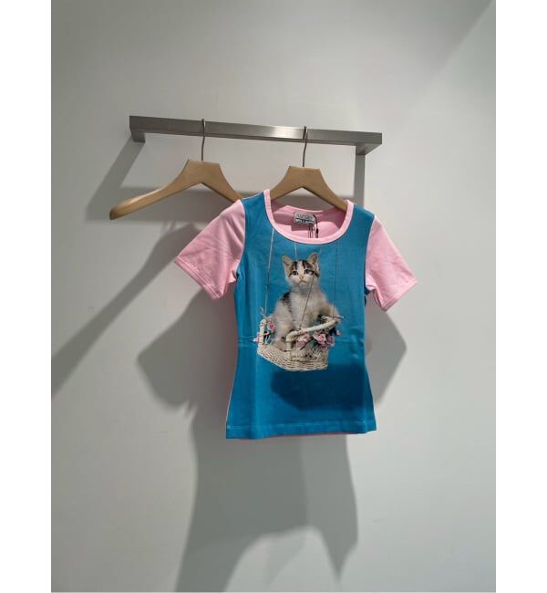 Oriens JOURNAL STANDARD「【Ashley Williams】 BABY TEE（ブルー）」|Tシャツ・カットソー|