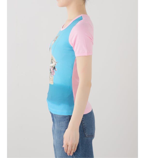 Oriens JOURNAL STANDARD「【Ashley Williams】 BABY TEE（ブルー）」|Tシャツ・カットソー|