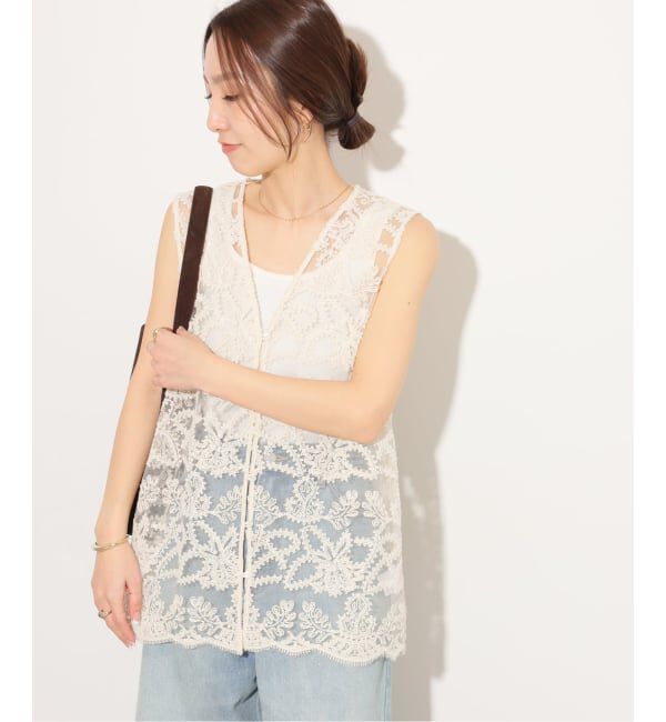 JOURNAL STANDARD relume「《予約》［26SS新作］スカラレースベスト」|ダウンベスト・ベスト|