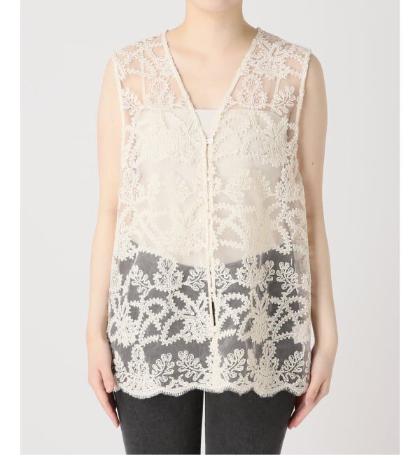 JOURNAL STANDARD relume「《予約》［26SS新作］スカラレースベスト」|ダウンベスト・ベスト|