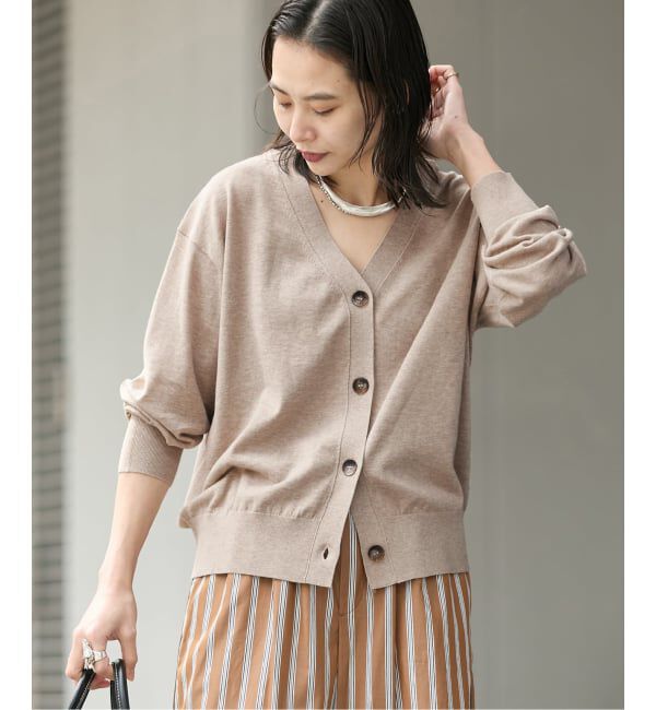 JOURNAL STANDARD「《予約》ウォッシャブル Vカーディガン」|カーディガン|