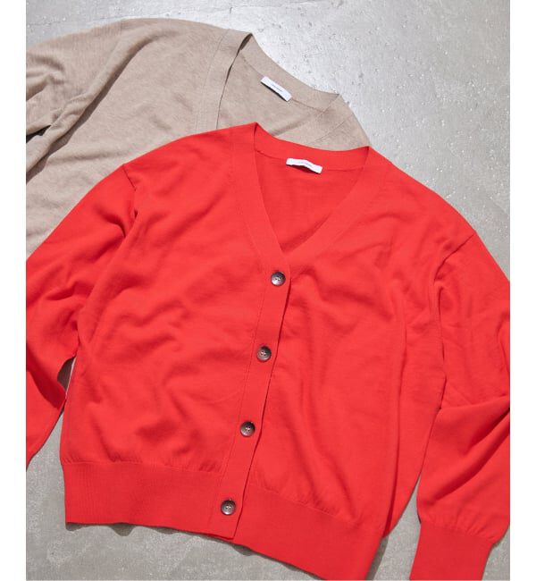 JOURNAL STANDARD「《予約》ウォッシャブル Vカーディガン」|カーディガン|