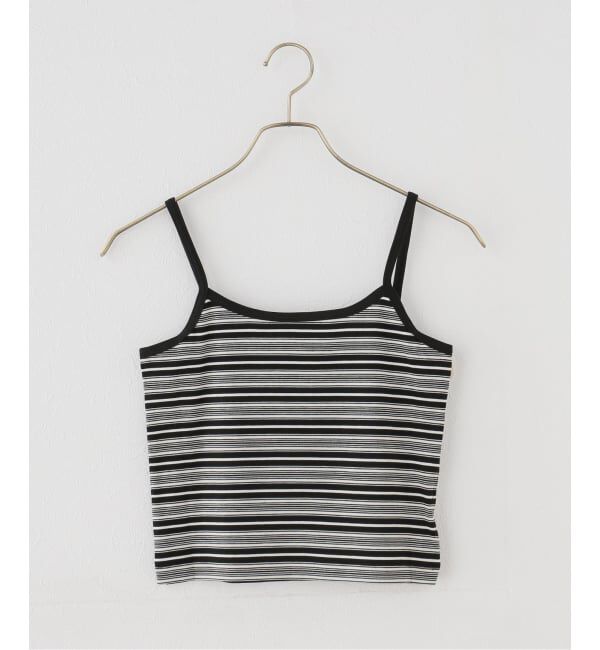 JOURNAL STANDARD「《2枚セット》マルチボーダーヘンリーキャミSET」|Tシャツ・カットソー|