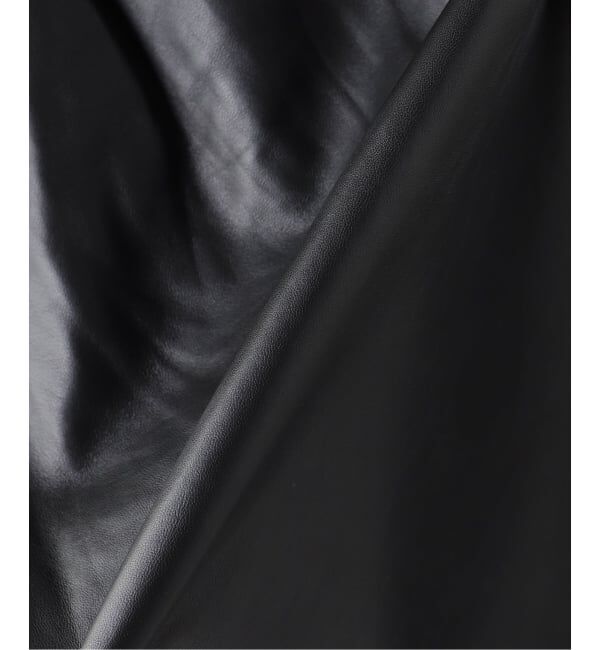 JOURNAL STANDARD「ラム レザー レザー 2トーン パネル クォーター パンツ」|その他|