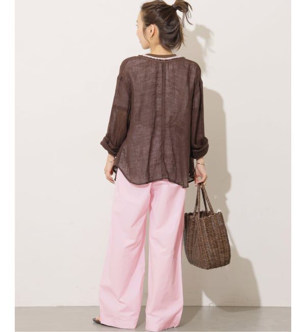 JOURNAL STANDARD relume「《予約》［26SS新作］ポプリンストレートパンツ」|その他|