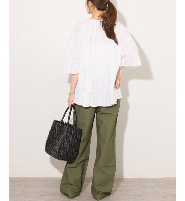 JOURNAL STANDARD relume「《予約》［26SS新作］コットンジャガードブラウス」|シャツ・ブラウス|