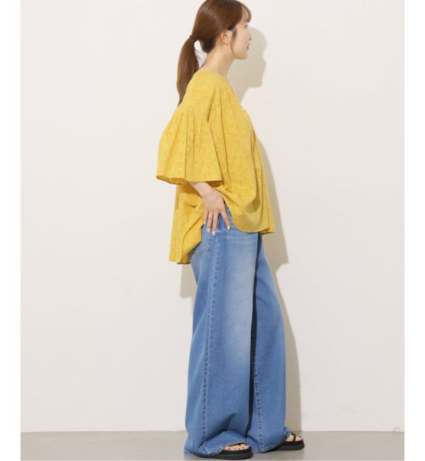 JOURNAL STANDARD relume「《予約》［26SS新作］コットンジャガードブラウス」|シャツ・ブラウス|