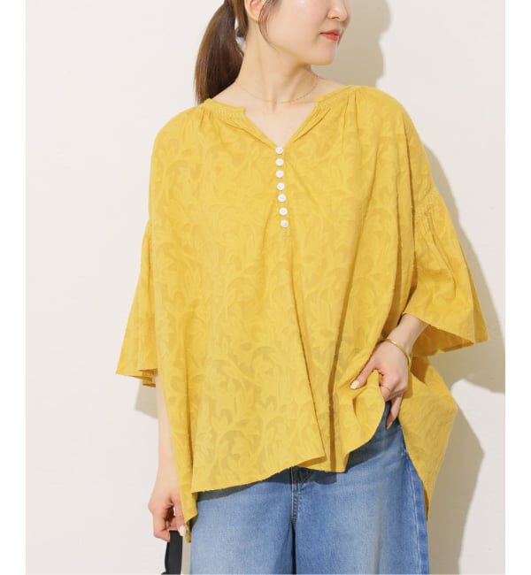 JOURNAL STANDARD relume「《予約》［26SS新作］コットンジャガードブラウス」|シャツ・ブラウス|