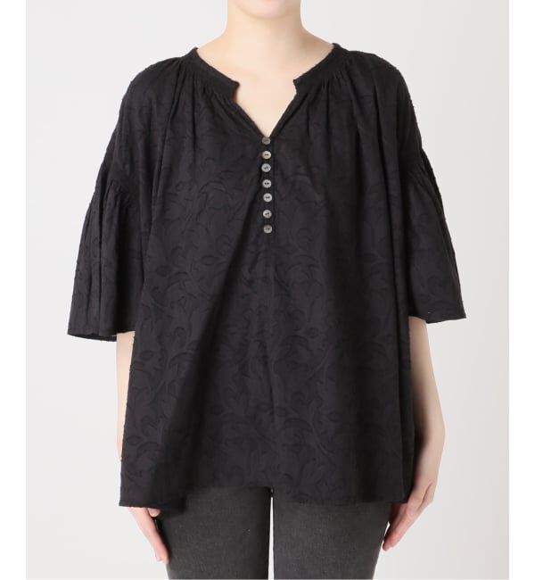 JOURNAL STANDARD relume「《予約》［26SS新作］コットンジャガードブラウス」|シャツ・ブラウス|