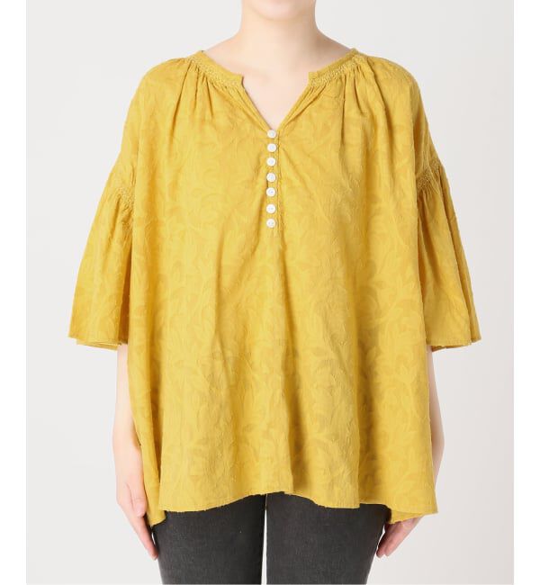 JOURNAL STANDARD relume「《予約》［26SS新作］コットンジャガードブラウス」|シャツ・ブラウス|