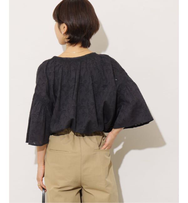 JOURNAL STANDARD relume「《予約》［26SS新作］コットンジャガードブラウス」|シャツ・ブラウス|