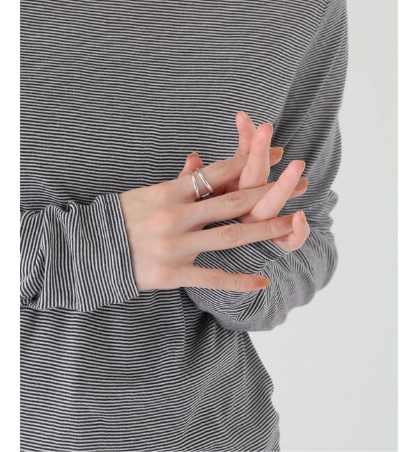 journal standard L'essage「【IRIS47/イリスフォーセブン 】catch ring：リング」|リング|シルバー