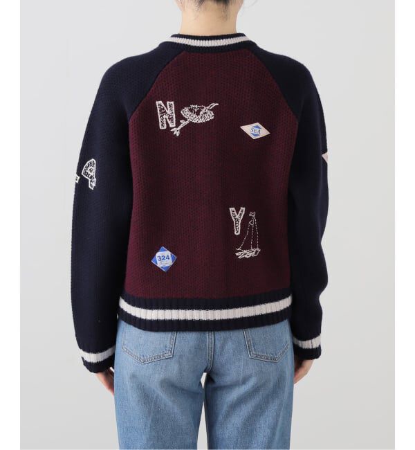 U by SPICK&SPAN「SEA NEW YORK /シー ニューヨークARCHER VARSITY KNIT L/SLV C」|その他|