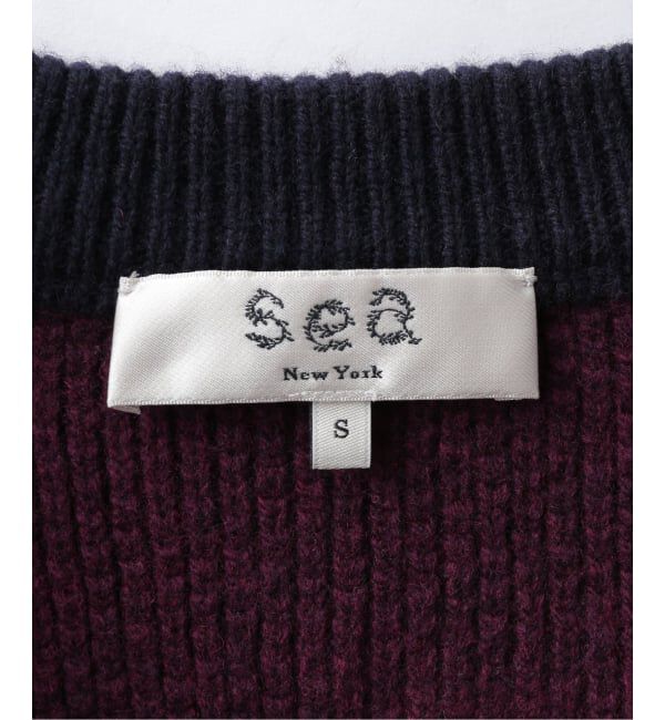 U by SPICK&SPAN「SEA NEW YORK /シー ニューヨークARCHER VARSITY KNIT L/SLV C」|その他|