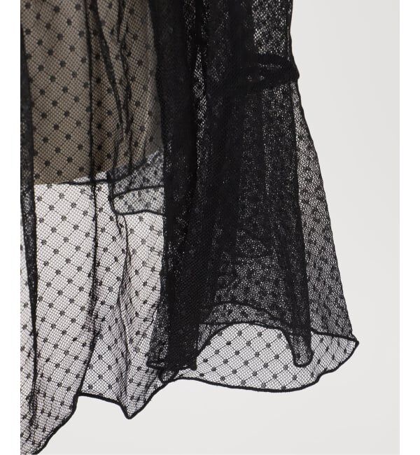 Spick and Span「チュールドットチュニックプルオーバー」|Tシャツ・カットソー|