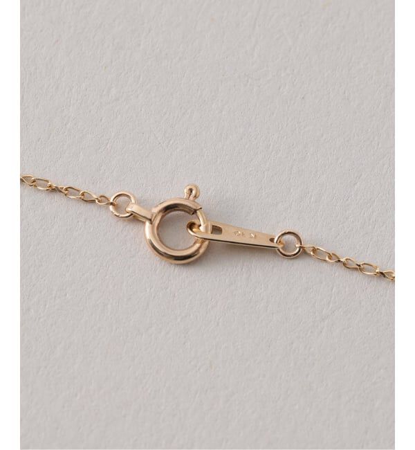 Lilas by Spick&Span「スパイラルアズキチェーン40cmネックレス K10」|ネックレス|