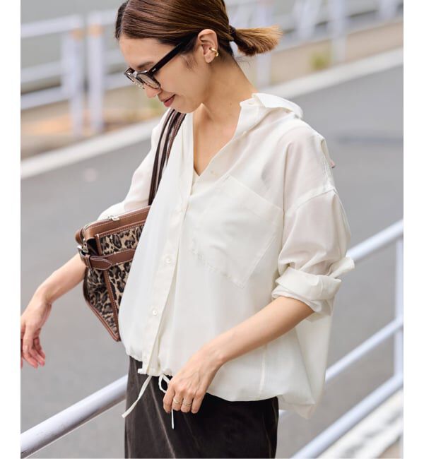 FRAMeWORK「≪追加≫シアートロドロストレギュラーシャツ 2」|シャツ・ブラウス|