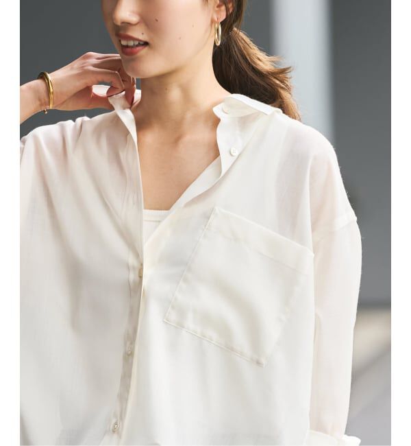 FRAMeWORK「≪追加≫シアートロドロストレギュラーシャツ 2」|シャツ・ブラウス|